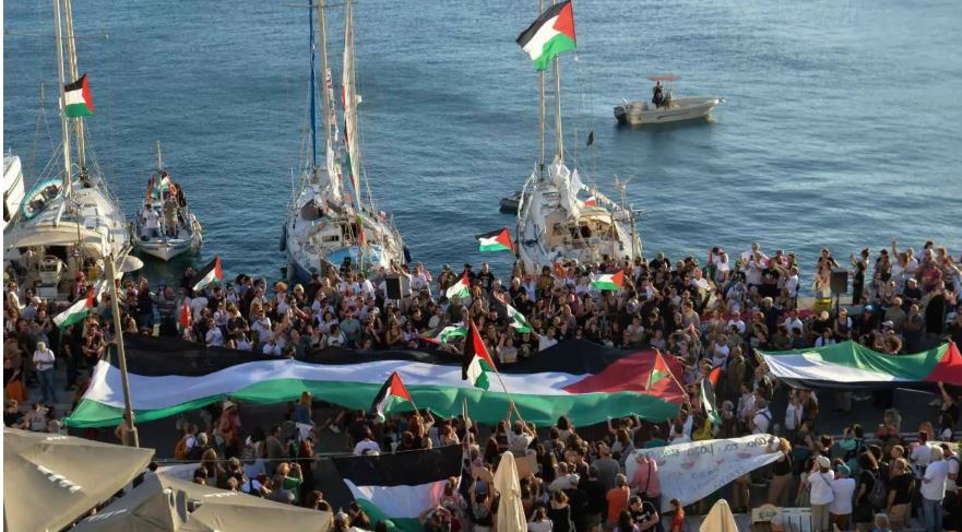 وصول بقية المشاركين التونسيين في أسطول الصمود للأردن